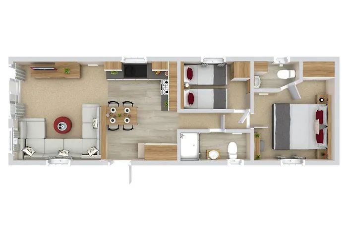 منتزه العطل Tocketts Mill Country Park Upleatham